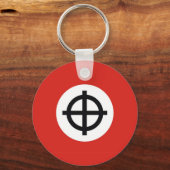 Himmelskreuzflagge Schlüsselanhänger (Vorderseite)