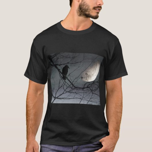 Himmelskuhe und Mond T-Shirt (Vorderseite)
