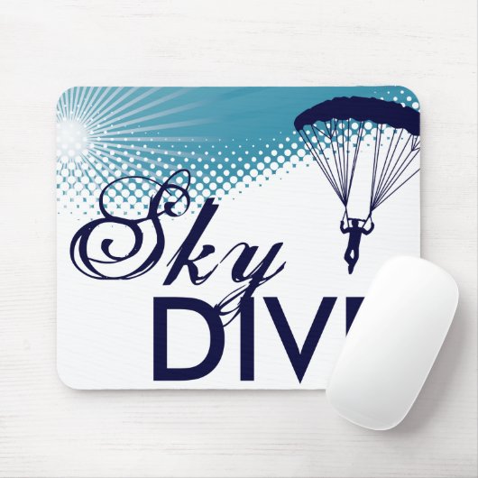 Himmelskydiv Mousepad (Mit Mouse)