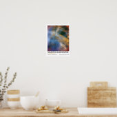 Himmelslandschaft Weltraum Bildung Poster (Küche)