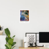 Himmelslandschaft Weltraum Bildung Poster (Heimbüro)