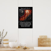 Himmelsleiter-Aufstieg des Vaterunsers Poster (Küche)