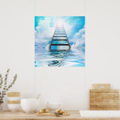 Himmelsleiter Poster (Küche)