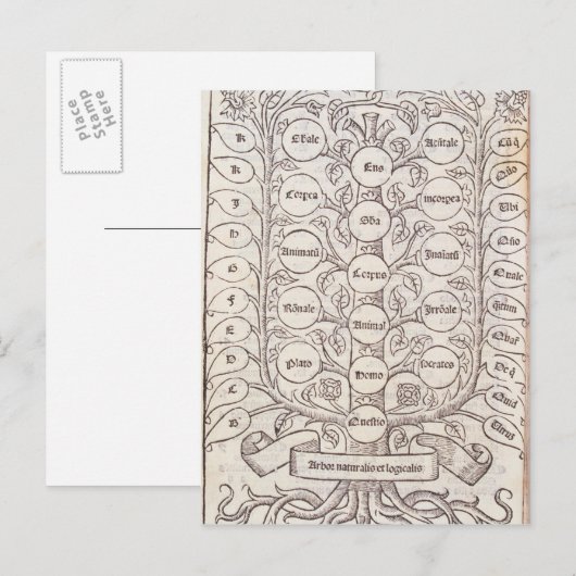 Himmelsleiter Postkarte (Vorne/Hinten)