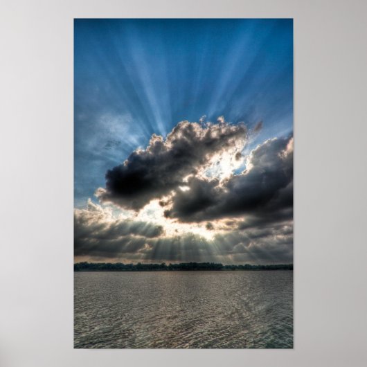 Himmelslicht Poster (Vorne)