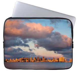 Himmelslinie der Stadt San Diego Bay Laptopschutzhülle