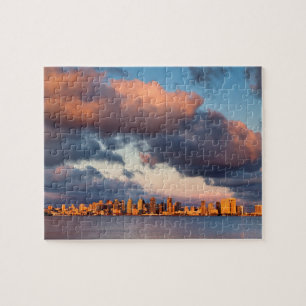 Himmelslinie der Stadt San Diego Bay Puzzle