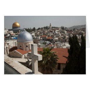 Himmelslinie des alten Jerusalems