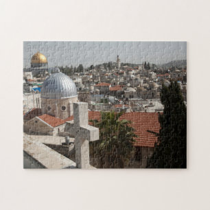 Himmelslinie des alten Jerusalems Puzzle