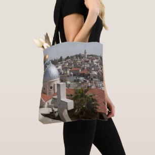 Himmelslinie des alten Jerusalems Tasche