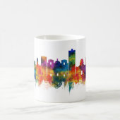 Himmelslinie von Cuenca Ecuador Kaffeetasse (Mittel)