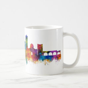 Himmelslinie von Cuenca Ecuador Kaffeetasse