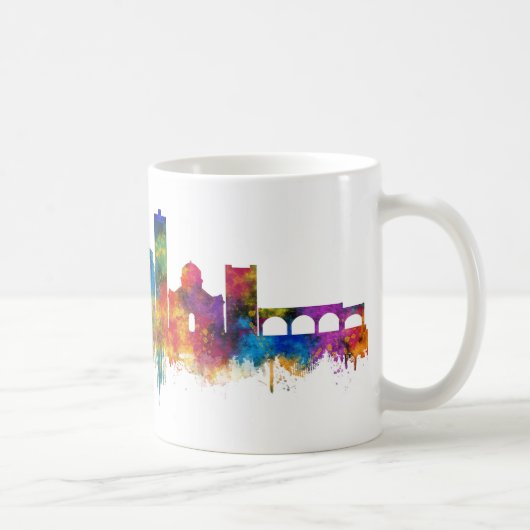 Himmelslinie von Cuenca Ecuador Kaffeetasse (Rechts)
