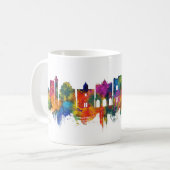 Himmelslinie von Cuenca Spanien Kaffeetasse (Vorderseite Links)