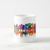 Himmelslinie von Cuenca Spanien Kaffeetasse (Mittel)