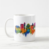 Himmelslinie von Cuenca Spanien Kaffeetasse (Links)