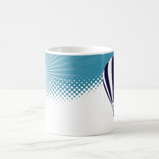 Himmelsluftballon Kaffeetasse (Mittel)