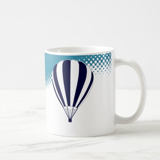 Himmelsluftballon Kaffeetasse (Rechts)