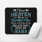 Himmelsmama im Himmel Vermisste Mütter Tag Mama Mousepad (Mit Mouse)