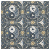 Himmelsmandala-Design im Yin-Yang-Muster Stoff (Muster)