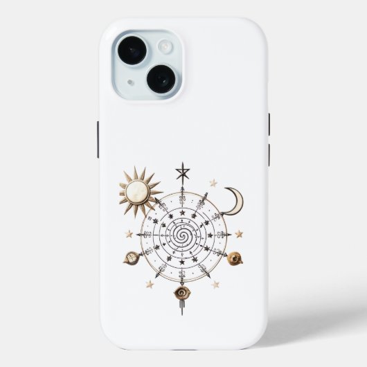 Himmelsmandala-iPhone-/iPad-Hülle Case-Mate iPhone Hülle (Rückseite)