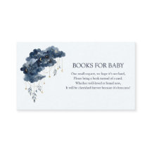 Himmelsmarine Wasserfarben-Wolken-Bücher für Baby