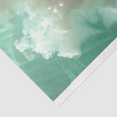 HimmelsMeerjungfrau schwimmt im Ozean Decoupage Seidenpapier (Ausschnitt)