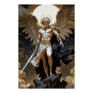 Himmelsmeister Erzengel Michael Poster