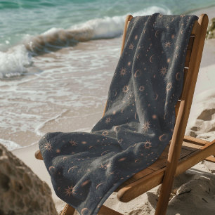 Himmelsmomik — Nahtloses Muster Strandtuch