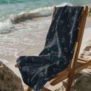 Himmelsmomik — Nahtloses Muster Strandtuch