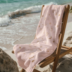 Himmelsmomik — Nahtloses Muster Strandtuch