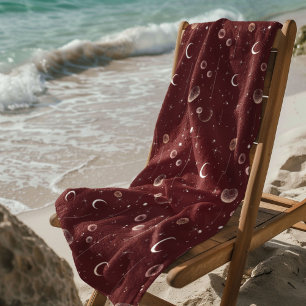 Himmelsmomik — Nahtloses Muster Strandtuch