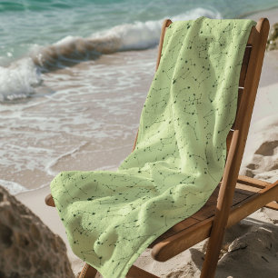 Himmelsmomik — Nahtloses Muster Strandtuch