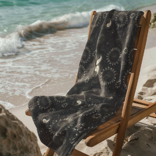 Himmelsmomik — Nahtloses Muster Strandtuch