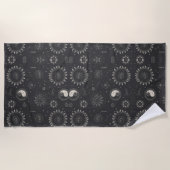 Himmelsmomik — Nahtloses Muster Strandtuch (Vorderseite)