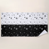 Himmelsmomik — Nahtloses Muster Strandtuch (Vorderseite)