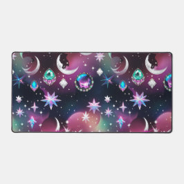 Himmelsmond-Astrologie – Turmalin Opal Schreibtischunterlage