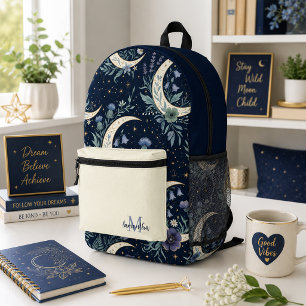 Himmelsmond & Floraler Rucksack