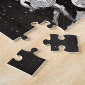 Himmelsmond Himmelswelt Gottes Nacht Illustration Puzzle (Seite)
