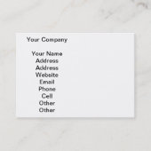 Himmelsmond Himmelswelt Gottes Nacht Illustration Visitenkarte (Vorderseite)