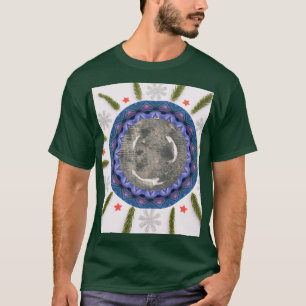 Himmelsmond-Mandala T-Shirt