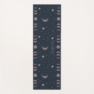 Himmelsmond-Muster   Kosmetische Custom-Frauenbekl Yogamatte