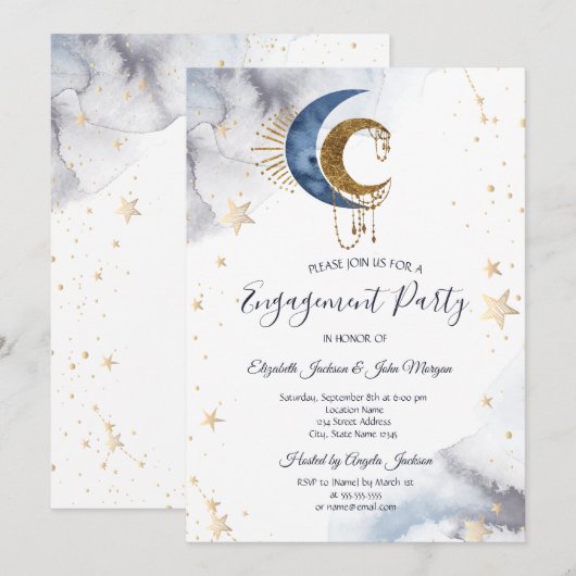 Himmelsmonde, Einladung der Sterne (Vorne/Hinten)