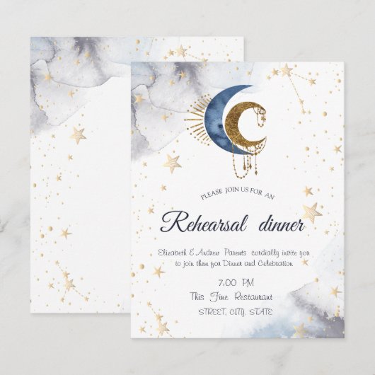 Himmelsmonde, Einladung der Sterne (Vorne/Hinten)