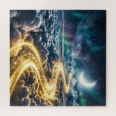 Himmelsmondpfad-Jigsaw-Puzzle Puzzle (Horizontal)