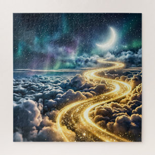 Himmelsmondpfad-Jigsaw-Puzzle Puzzle