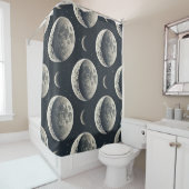 Himmelsmondphase (1) duschvorhang (Beispiel)