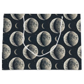 Himmelsmondphase (1) große geschenktüte (Vorderseite)