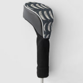 Himmelsmondphase (3) golf headcover (angewinkelt)