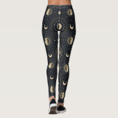 Himmelsmondphase (4) leggings (Rückseite)